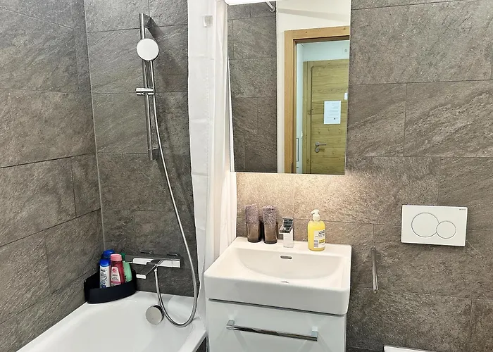 Apartman Sk213 - Alpin-schick, 39m2, & Sport, Mit Pool