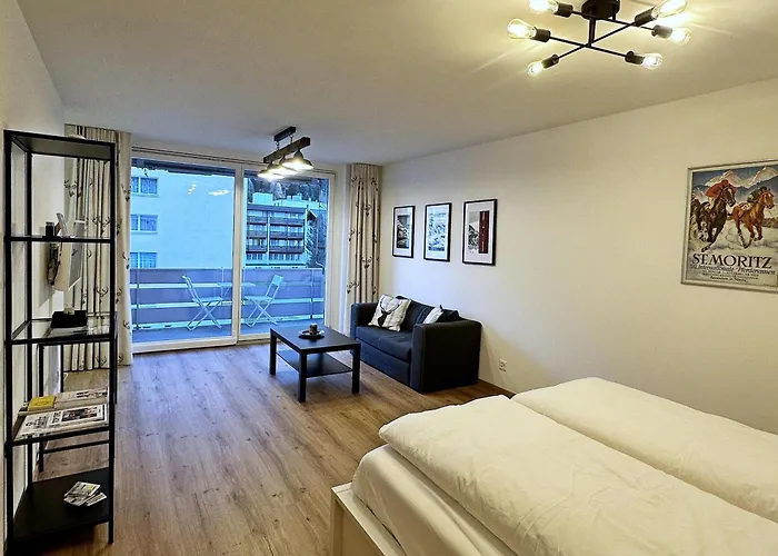 Alpin-schick, 39m2, Ski&sport, Mit Pool - Sk213 * Sankt Moritz