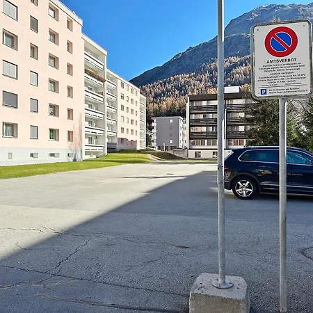 Sk213 - Alpin-schick, 39m2, & Sport, Mit Pool Lägenhet St. Moritz